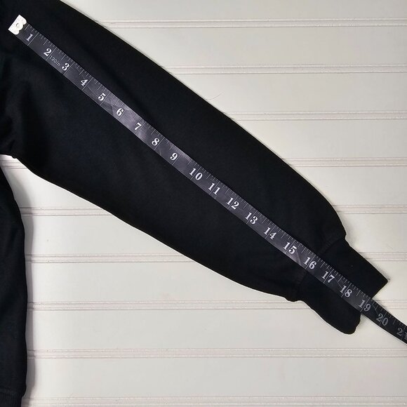 Cynthia Rowley Women's Black Sequin BOO Long Sleeve Rayon Sweatshirt Size S NWT - Picture 15 of 15